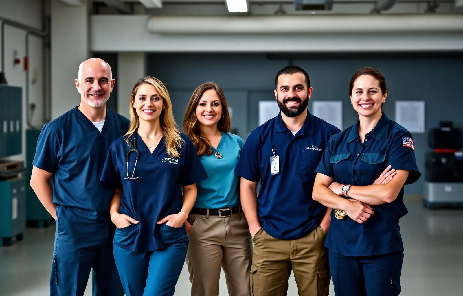 West Coast Florida CPR instructor team in their Tampa training facility